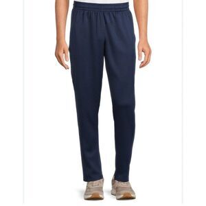Athletic Dri-Works Men Navy Track Pant With Ankle Zip Size 3XL (48-50)